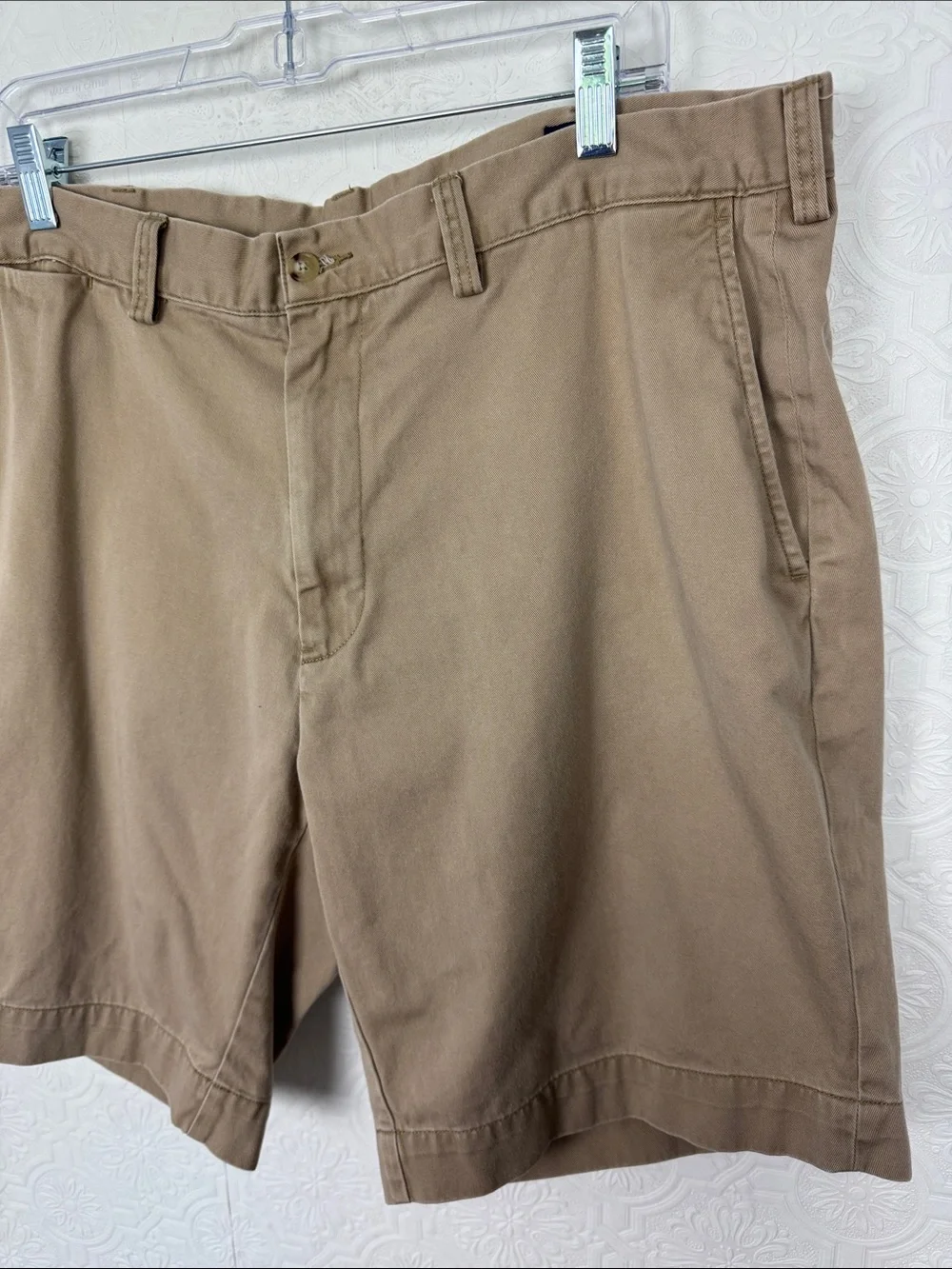 Polo Ralph Lauren Classic Fit 9” Shorts Men’s Size 38 Khaki Chino